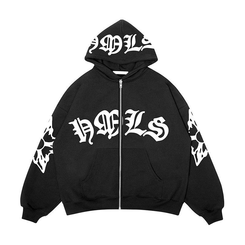 Delphi Graphic Zip Hoodie