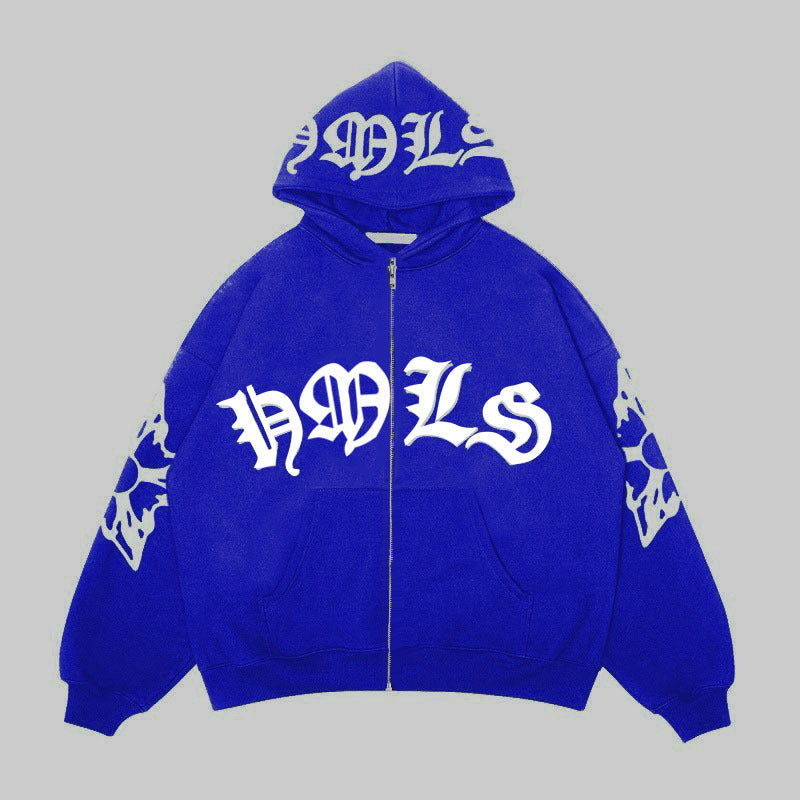 Delphi Graphic Zip Hoodie